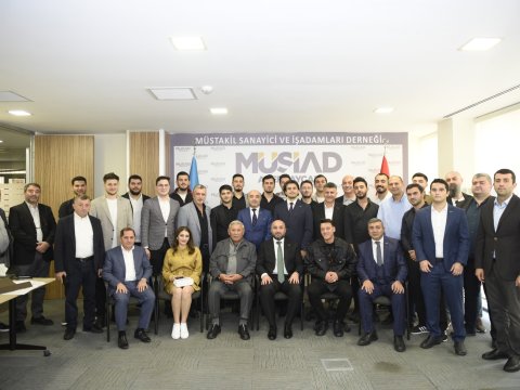 Mesud Özil MÜSİAD-da olub