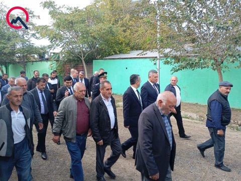 Mübariz İbrahimovun atası dəfn edildi - FOTO