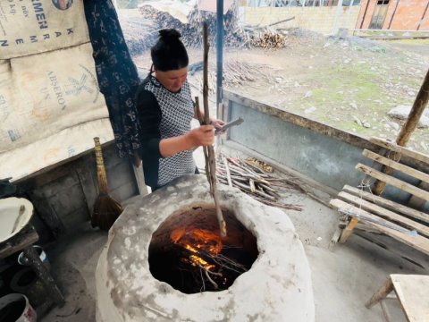 Çörəyini oddan çıxaranlar... - FOTO 