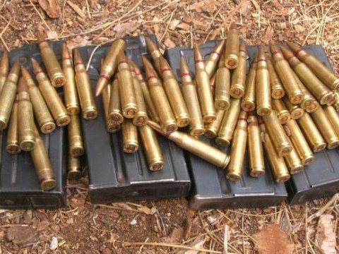 Sumqayıtda 33 ədəd patron tapıldı