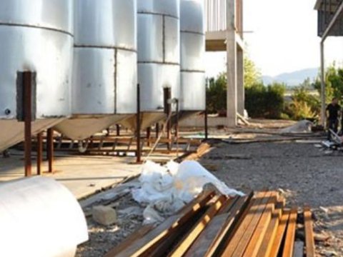 Tovuzda keçmiş şərab zavodunda YANĞIN