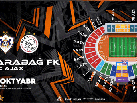 &ldquo;Qarabağ&rdquo; - &ldquo;Ayaks&rdquo; oyununun biletləri satışa çıxarılır