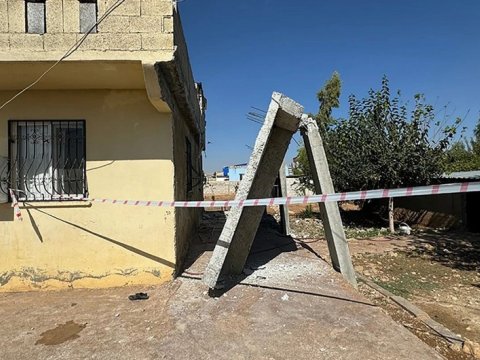 Zəlzələ Türkiyədə 550-dən çox binaya ziyan vurub