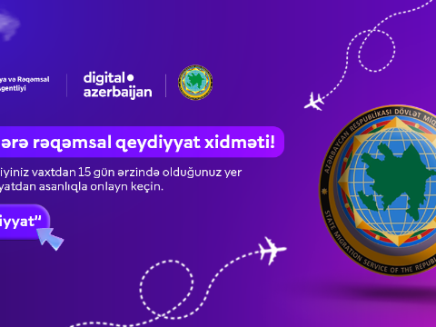 Əcnəbilərin qeydiyyatı ilə bağlı tam rəqəmsal xidmət