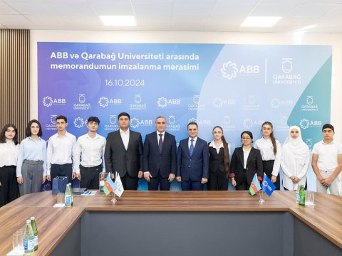 ABB Qarabağ Universitetinin&nbsp;30 xanım tələbəsinə&nbsp;təqaüd verəcək