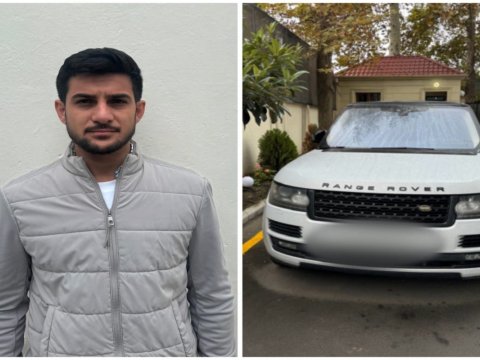 Narkotik vasitədən istifadə edən sürücü saxlanıldı