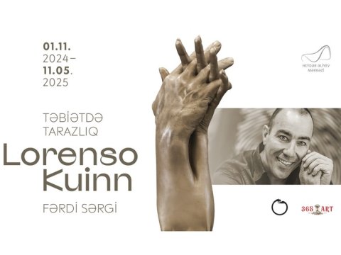 Heydər Əliyev Mərkəzində məşhur italyan heykəltaraşın sərgisi açılacaq