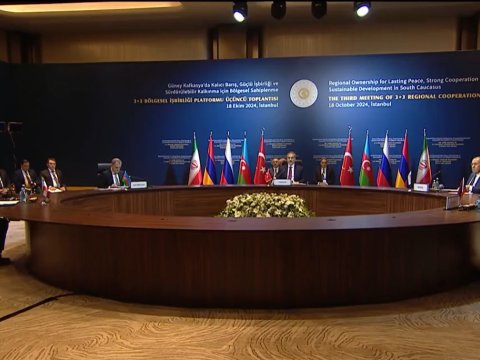 İstanbulda nazirlərin &ldquo;3+3&rdquo; formatlı görüşü başladı