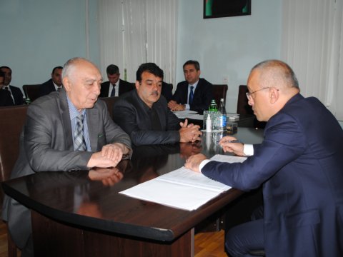 Zaur Mikayılov&nbsp;Bərdədə vətəndaşlarla görüşüb - FOTO