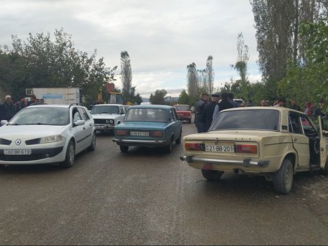 Tovuzda yol qəzası - Xəsarət alanlar var