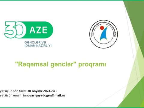 Gənclər üçün möhtəşəm imkan - Ödənişsiz&nbsp;təlimlərə qoşula bilərsiniz