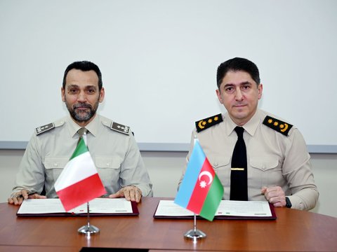 Azərbaycan-İtaliya "Qərargah danışıqları" keçirilib