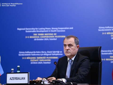 Nazir İstanbulda Zəngəzur dəhlizindən DANIŞDI