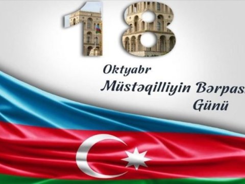 Müstəqilliyin bərpası siyasi tariximizin ən böyük hadisəsidir