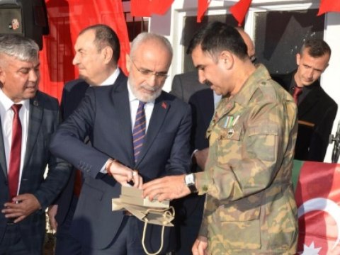 Ərdoğanın adından qazilərimizə hədiyyə verildi - FOTO