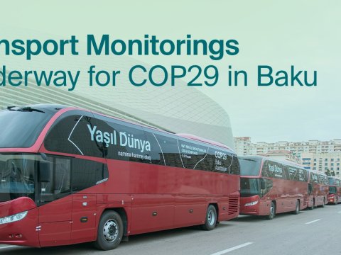 COP29-a məxsus xüsusi avtomobillər test edilir