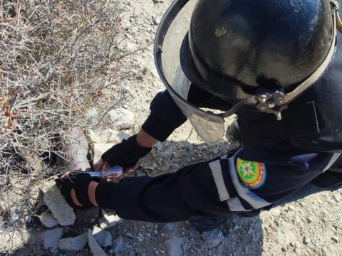 Naxçıvanda 2 hərbi sursat tapıldı