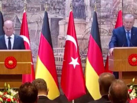 Ərdoğan Şoltsla nələrdən danışdı...