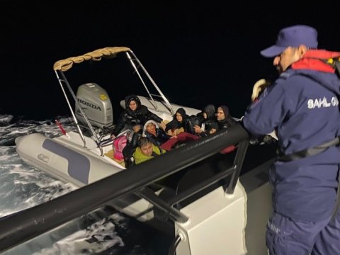 Türkiyəyə qanunsuz keçmək istəyən miqrantlar yaxalandı