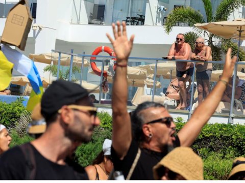 Madriddə 25 min insan küçəyə çıxdı