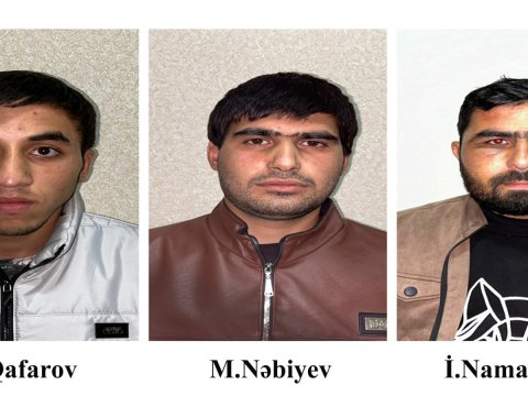 Obyektlərdən oğurluq edən dəstə üzvləri saxlanıldı