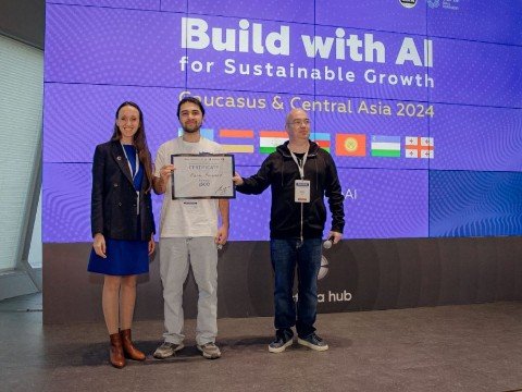 BMU tələbəsi Astanada keçirilən hakatonda&nbsp;3-cü yeri tutub