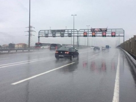 Aeroport yolunda sürət həddi endirildi