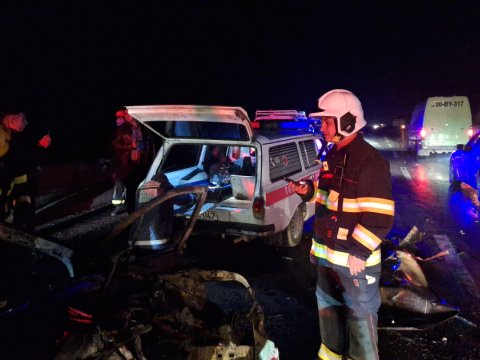 Ucarda ağır qəza - 3 nəfər öldü