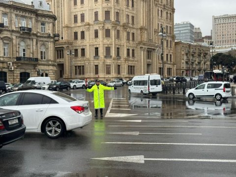 Bakıya əlavə polis naryadları ayrıldı - FOTO