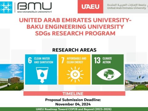 BMU ilə Birləşmiş Ərəb Əmirlikləri Universiteti&nbsp;birgə tədqiqatlara başlayır