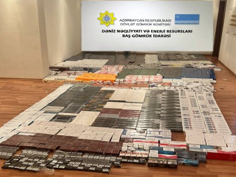 Aksiz markasız 400 mindən çox siqaret müsadirə edildi