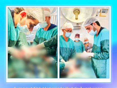 Sumqayıt Tibb Mərkəzində ilk dəfə 7 yaşlı uşaq əməliyyat olundu