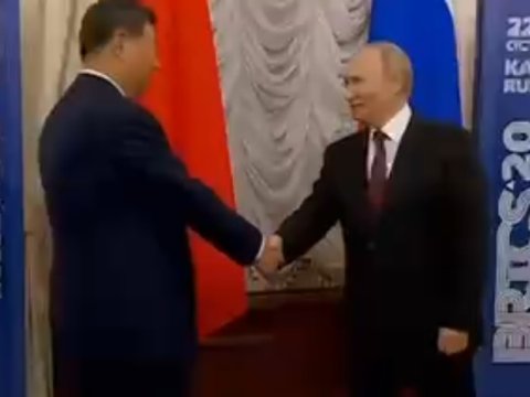 Bir ildə üçüncü dəfə görüşdülər - VİDEO