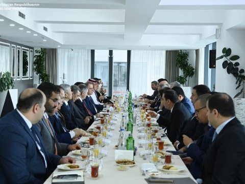 Müsəlman ölkələrinin səfirləri ilə GÖRÜŞ