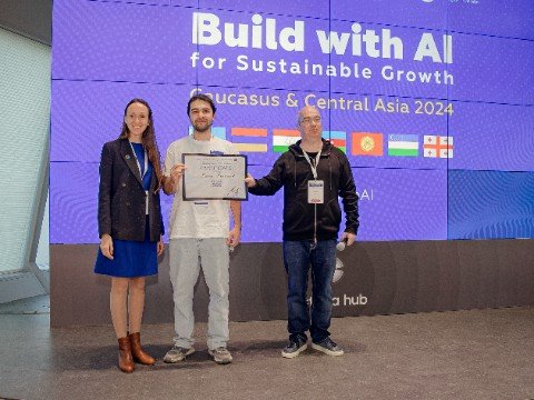 Azərbaycan startapı Qazaxıstanda mükafata&nbsp;layiq görüldü - FOTO