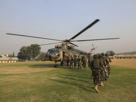 Hərbçilərimiz Pakistanda keçirilən təlimlərdə iştirak edirlər