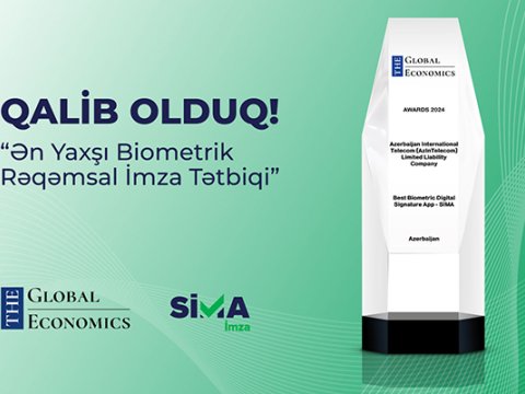&ldquo;SİMA İmza&rdquo; beynəlxalq mükafata layiq görüldü