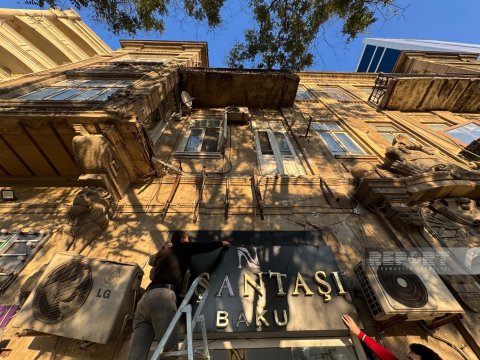 Həmin bina tarixi abidə imiş... - FOTO
