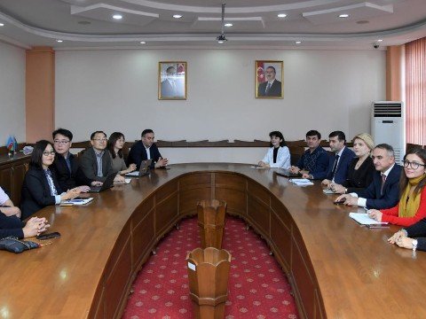 Koreyalı nümayəndə heyəti BMU-da olub -&nbsp;FOTOLAR