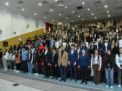 BMU-da &ldquo;Yaşıl səyahət: Ekologiyanın yolunda" adlı maarifləndirici tədbir