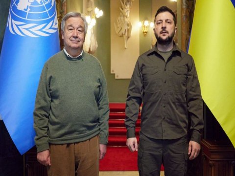 Zelenski Quterreşin Kiyevə səfər istəyini qəbul etmədi