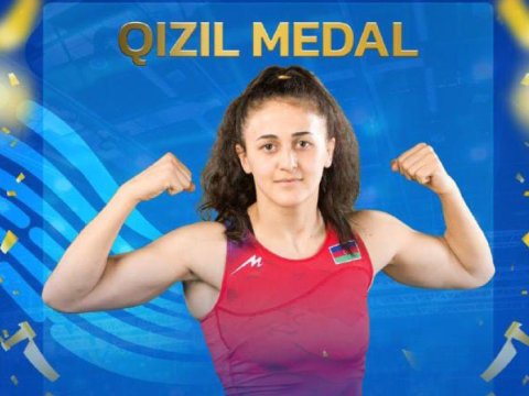 Qadın güləşçimiz dünya çempionu oldu&nbsp;