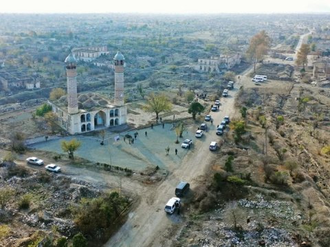 Beynəlxalq səyyahlar Ağdamda