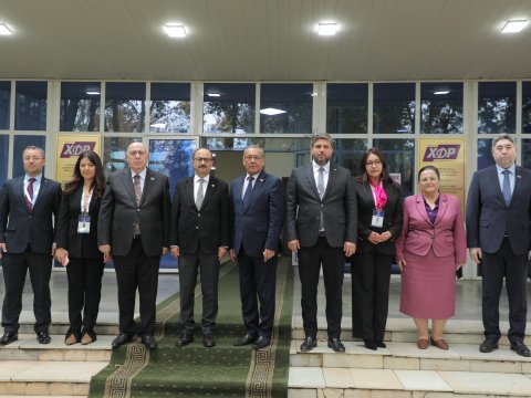 Əhliman Əmiraslanov Özbəkistanda görüş keçirdi - FOTO