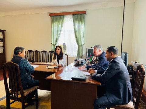 Ziyafət Əsgərov Şərurda vətəndaşlarla GÖRÜŞDÜ