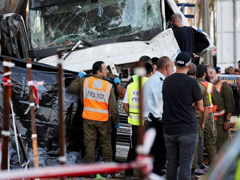 İsraildə dəhşətli hadisə: 1 ölü, 40 yaralı