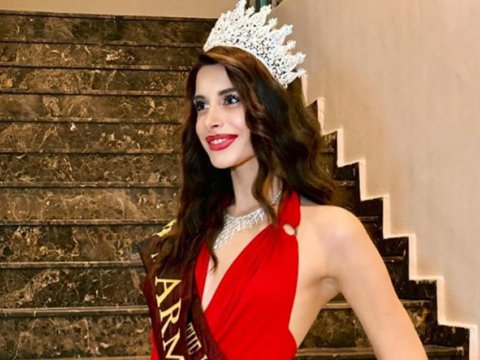 Erməni qızı Türkiyədəki gözəllik yarışında 1-ci yeri tutub