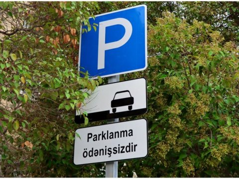 Bakıda ödənişsiz parklanma yerləri - FOTO