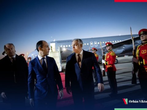 Orban Gürcüstanda səfərdədir