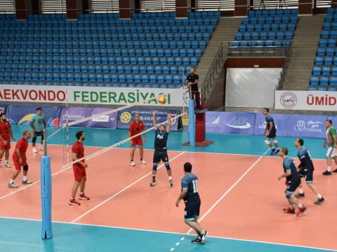 Voleybol çempionatına yekun vuruldu - FOTOLAR